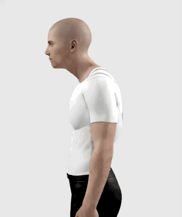 T - Shirt sculptant pour homme