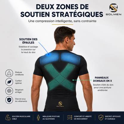 T - Shirt sculptant pour homme
